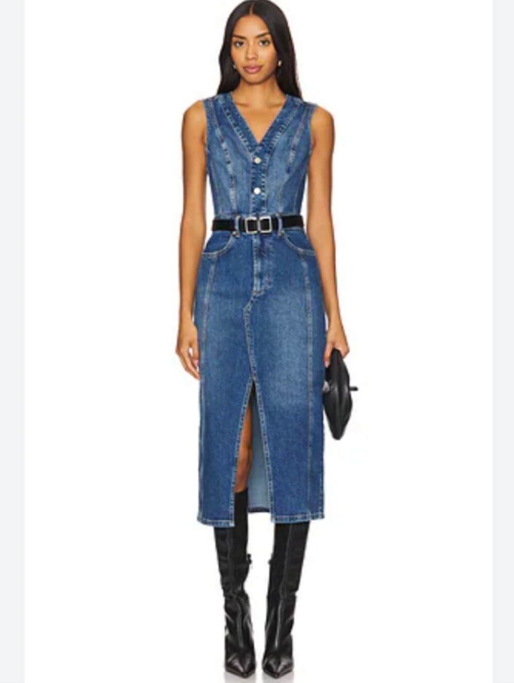 Rails Westwood Denim Dress In Forget Me Not Small, NWT